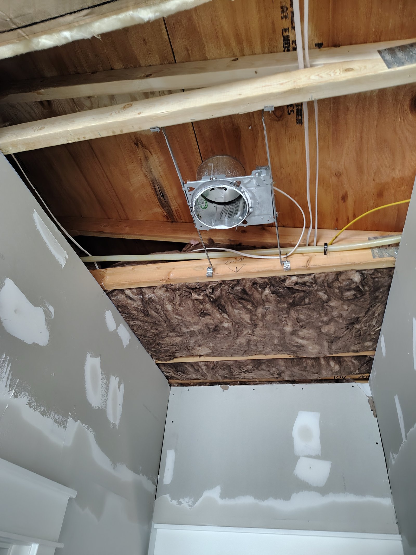 Ceiling framing with recessed light rough-in Tucson AZ